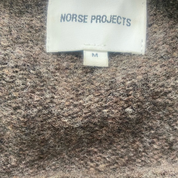 NORSE PROJECTS BIRNIR BRUSHED
LAMBSWOOL CREW JUMPER - Picture 8 of 10